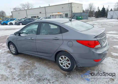 2014 Hyundai Accent Gls z USA, uszkodzony, nr VIN KMHCT4AE1EU752081